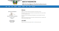 Desktop Screenshot of abate-wa.org